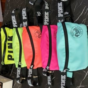 Victoria's secret pink fanny packs